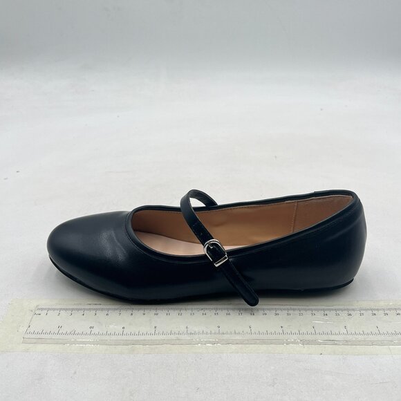 Black Mary Jane Flats - Picture 2 of 8